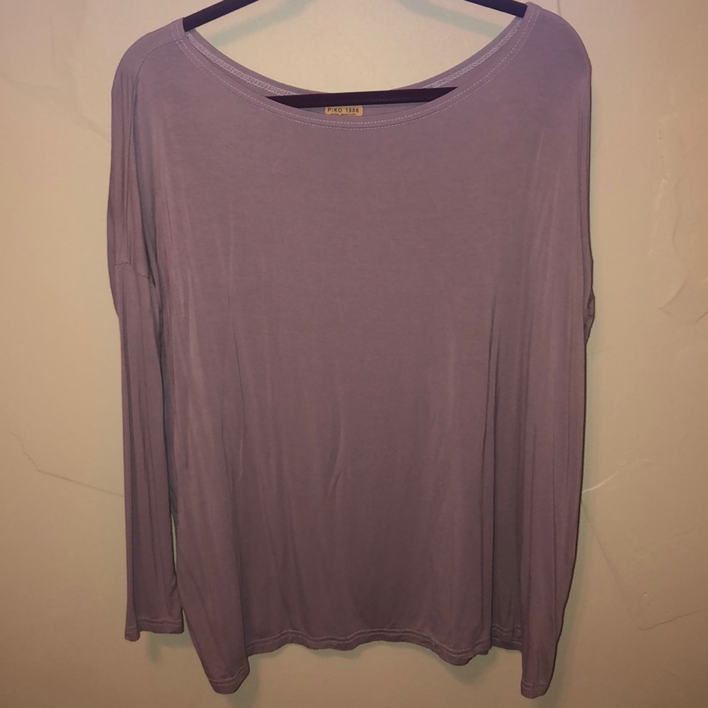 Light purple long sleeve Piko